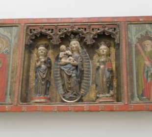 Bei einem Rundgang durch das Angermuseum