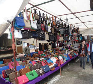 Stände auf dem Basar