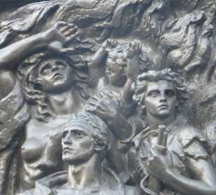 Das 2.Denkmal für die Helden des Ghettos