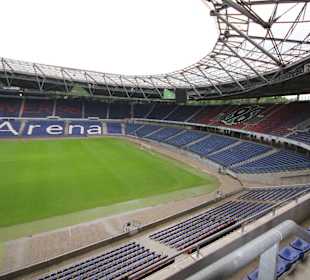 Blick vom Mittelrang der Osttribühne