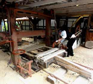 Sägewerk im Kreismuseum