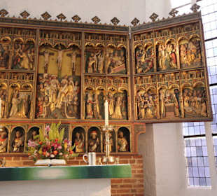 Der Flügelaltar (1460) Detail