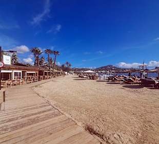 Bucht von Talamanca in Playa Talamanca