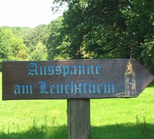 hinweisschild im Schlosspark Schloss Moritzburg