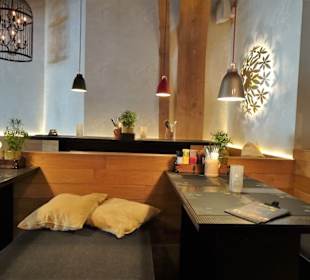 Blick in die Gasträume des Peter Pane Lübeck