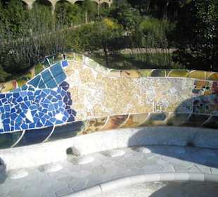 Le panchine in maiolica