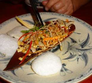 Bananenblütensalat