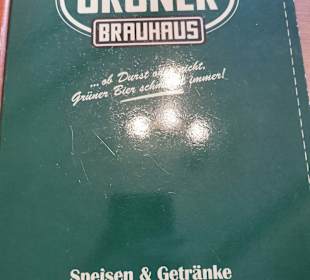 Speisekarte Stand: 05/2023