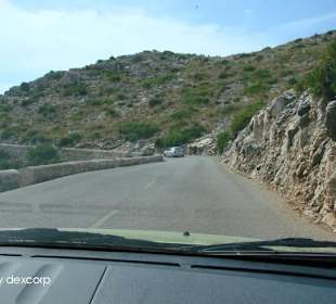 Straße zum Cap de Formentor
