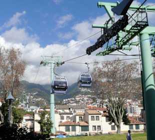 Funchal/Talstation der Seilbahn nach Monte