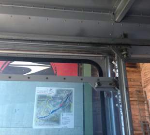 Fenster der Bahn