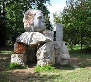 Skulptur im Jardin des Plantes