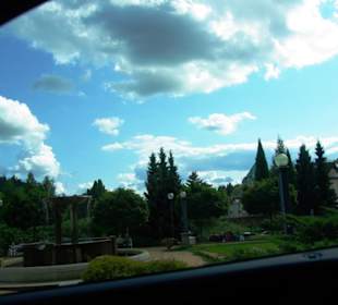 Der Park von oberen Teil 