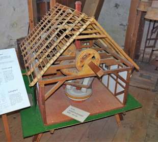 Mühlenmodelle in der Stiftsmühle
