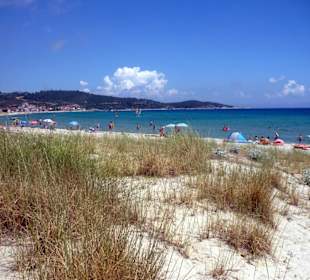 Am Dünenstrand von Sarti