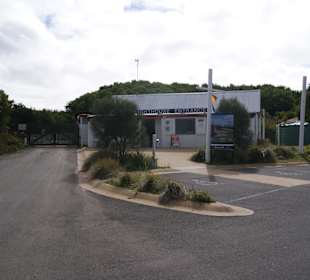 Eingangsgebäude zum "Cape Otway"