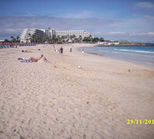 Strandabschnitt bei den Dünen