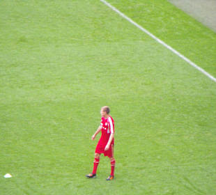 Holger Badstuber vor dem Spiel