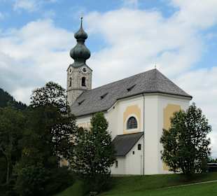 Die Kirche St. Georg in Ruhpolding