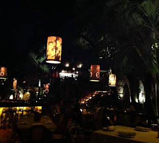 Im Los Panchos in der Calle 59, schöner Innenhof