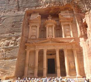Das Eingangstor in Petra