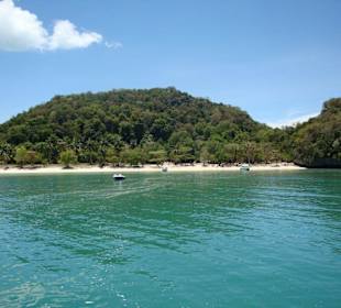 Une des plages du parc national