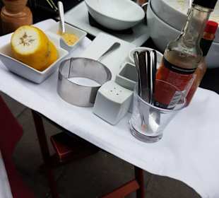 Zubereitung am Tisch