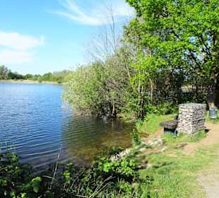 Eindrücke vom Hufeisensee im Wietzepark