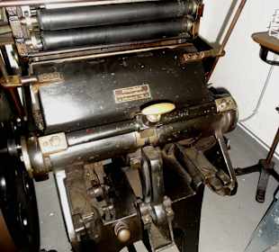 Rundgang durch die Druckerei des Handwerksmuseums