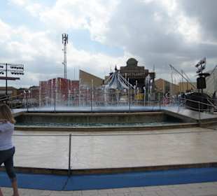 "Erfrischung" im Park