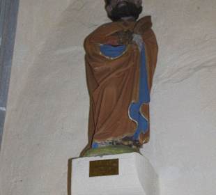 Apostelskulpturen in der Kapelle