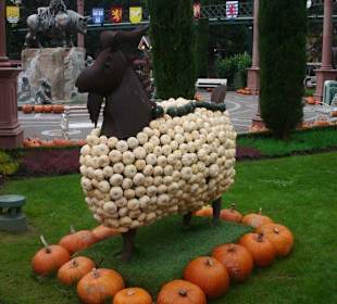 Witzige Halloween-Deko