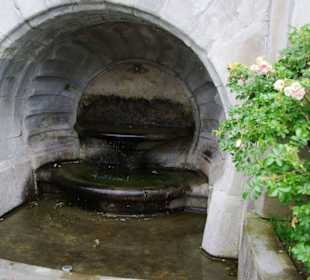 Brunnenanlage Rosengarten