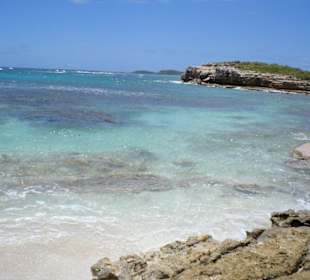 Kleiner Strand in der Nähe der Devils Bridge