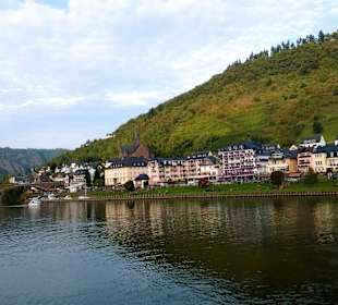Cochem....Blick von der Sdadt