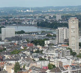 Blick von der Terrasse vom Osman30 im 30.Stockwerk