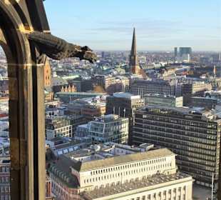 Blick vom Turm der St. Nikolai-Kirche