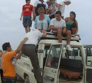 Aufbruch zur Jeep-Safari