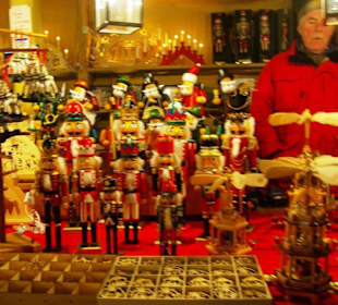 Verkaufstände Christkindlesmarkt