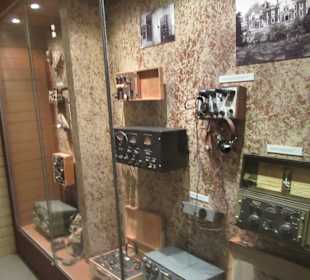 Halle der Nachrichtentechnik im Museum Lesany