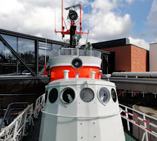 Der Kreuzer kann komplett besichtigt werden