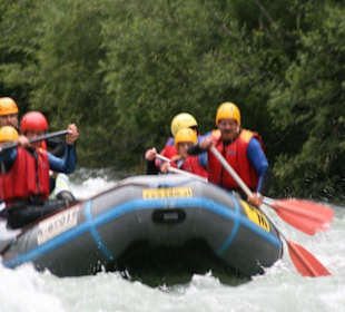 Rafting auf der Mölln in Östereich