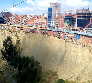 Ausblick Linea Plateada