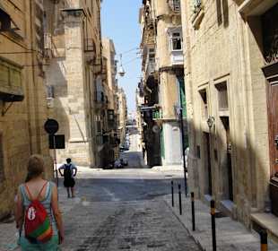 Historyczna uliczka w Valletta