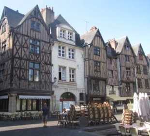 Fachwerkhäuser am Place Plumereau