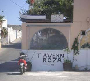 Taverne ROZA in Vourvoulus