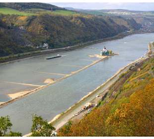 Die Burg Pfalzgrafenstein bei Kaub