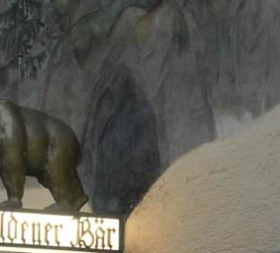 Berchtesgaden: der Gasthof Goldener Bär