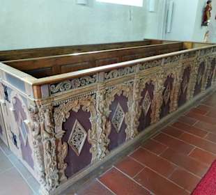 Chorgestühl in der Kirche St. Andreas