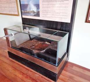 In den Ausstellungsräumen des Museo de la sal